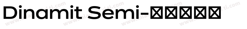 Dinamit Semi字体转换